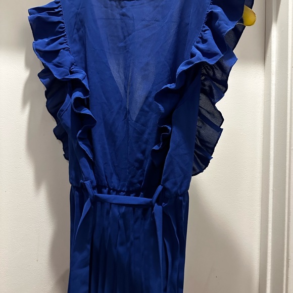 Jumpsuit in royal blue - Picture 2 of 9